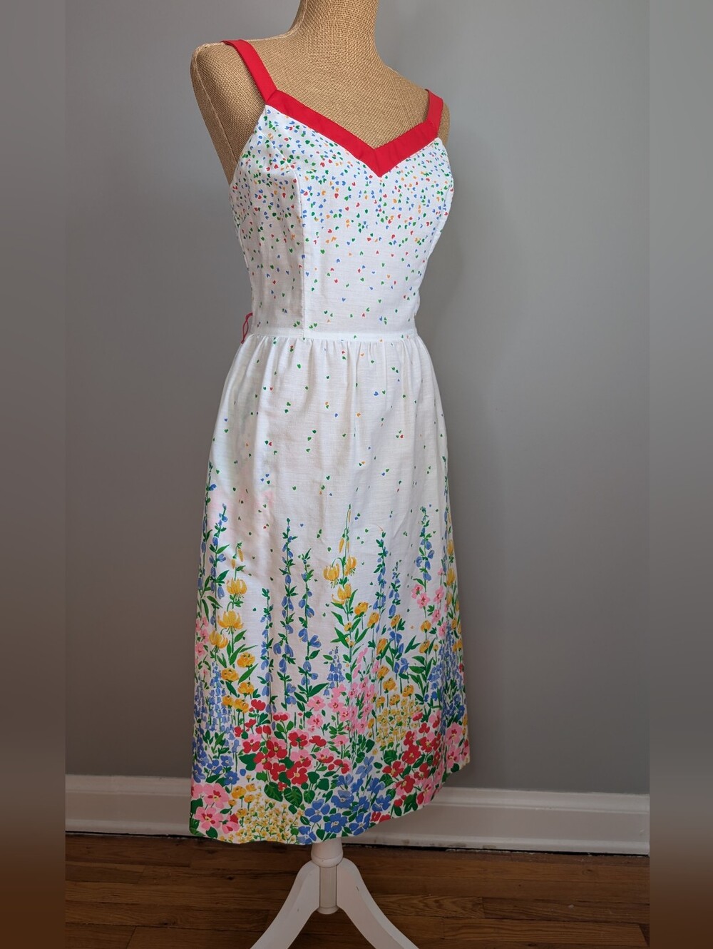 Vintage 1970's floral sundress
